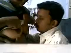 Big breasted Indian hottie lets her paramour caress her boobs